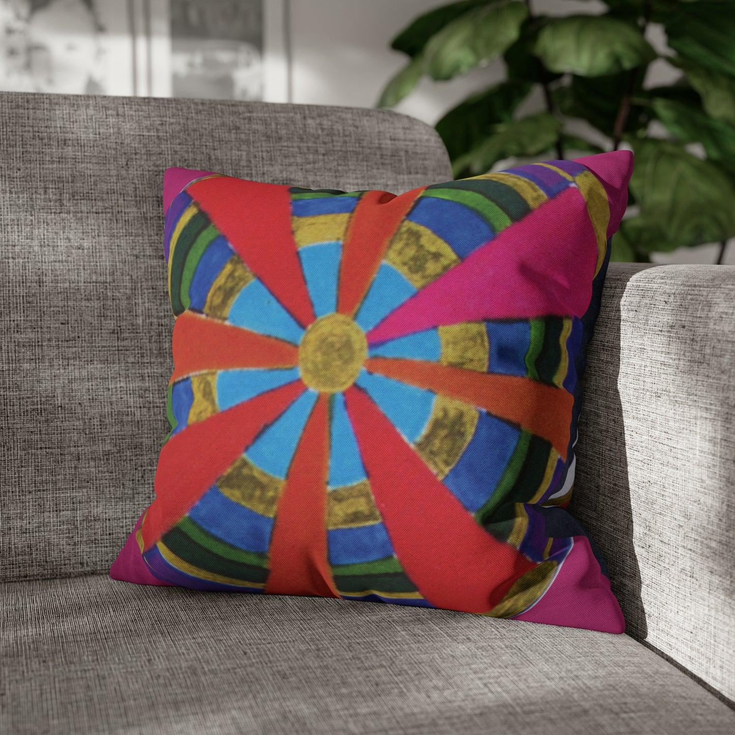 Miriam Rose "Pinwheel" Indoor Accent Pillow Cover