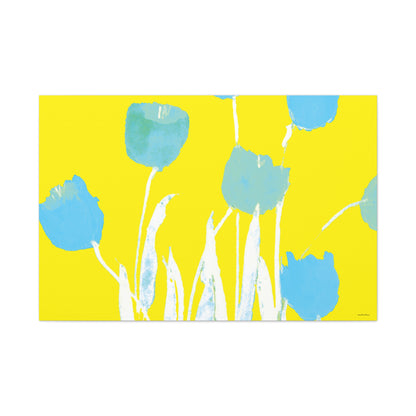 Miriam Rose "Turquoise Tulips" Fine Art Print