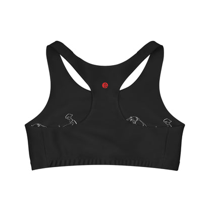 Miriam Rose Seamless Sports Bra (#MRSSBBLK)