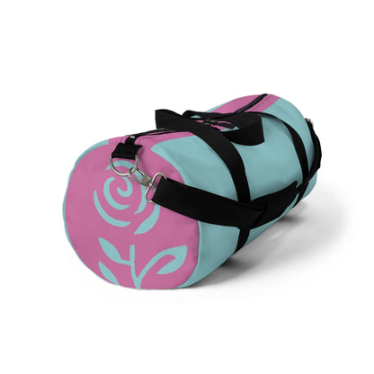 Miriam Rose "Signature" Duffle Bag (Cyan / Pink)