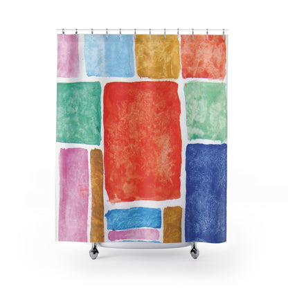 Miriam Rose "Mosaic" Shower Curtain