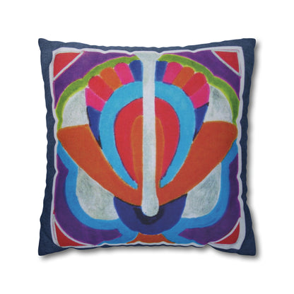 Miriam Rose "Peacock" Indoor Accent Pillow Cover