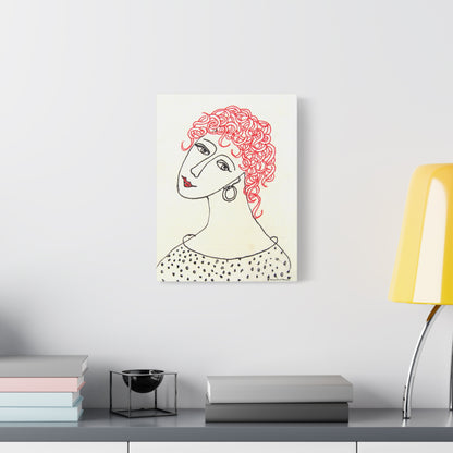 Miriam Rose "Ruby Locks" Fine Art Print