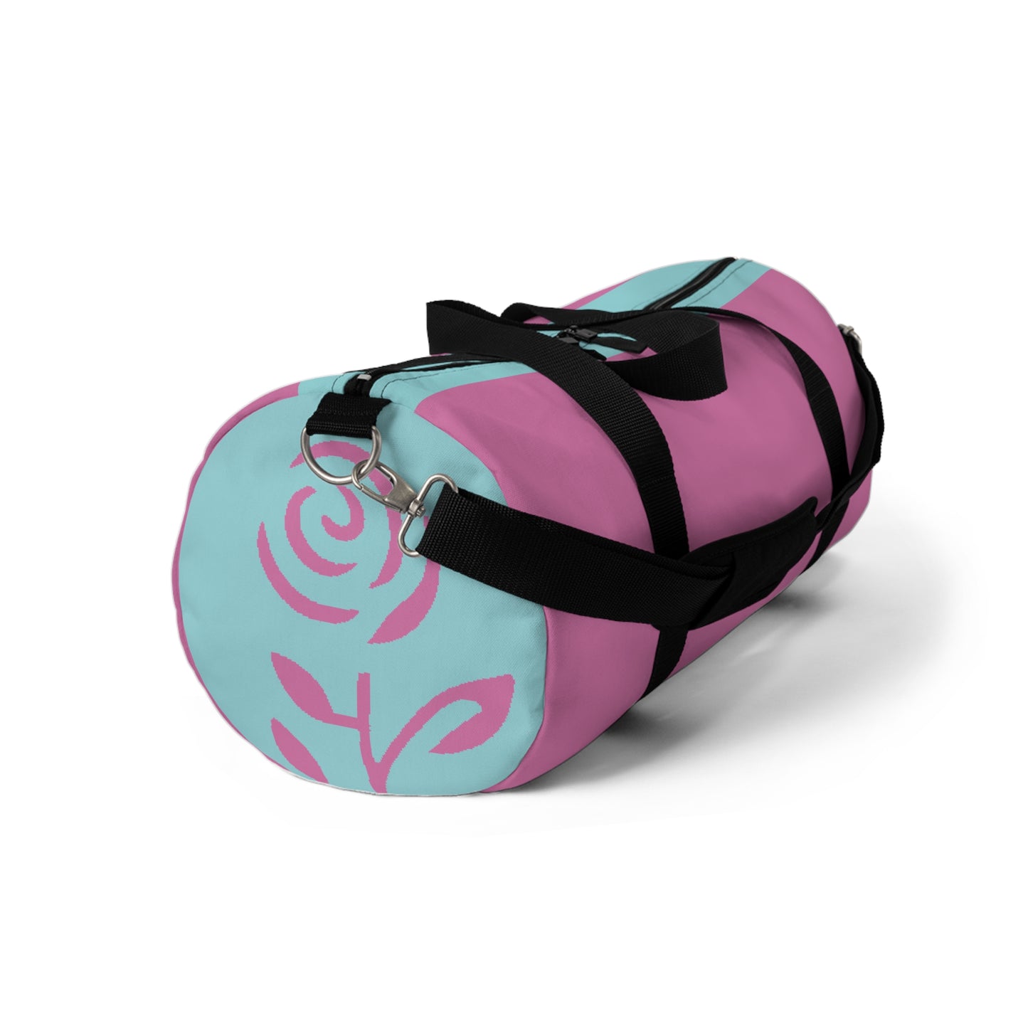 Miriam Rose "Signature" Duffle Bag (Pink / Cyan)