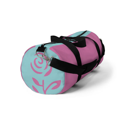 Miriam Rose "Signature" Duffle Bag (Pink / Cyan)