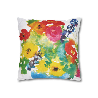 Miriam Rose "Spring Flowers"  IndoorAccent Pillow Cover