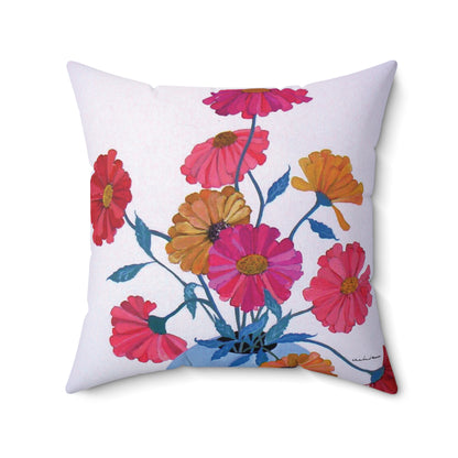 Miriam Rose "Wild Flowers" Indoor Accent Pillow