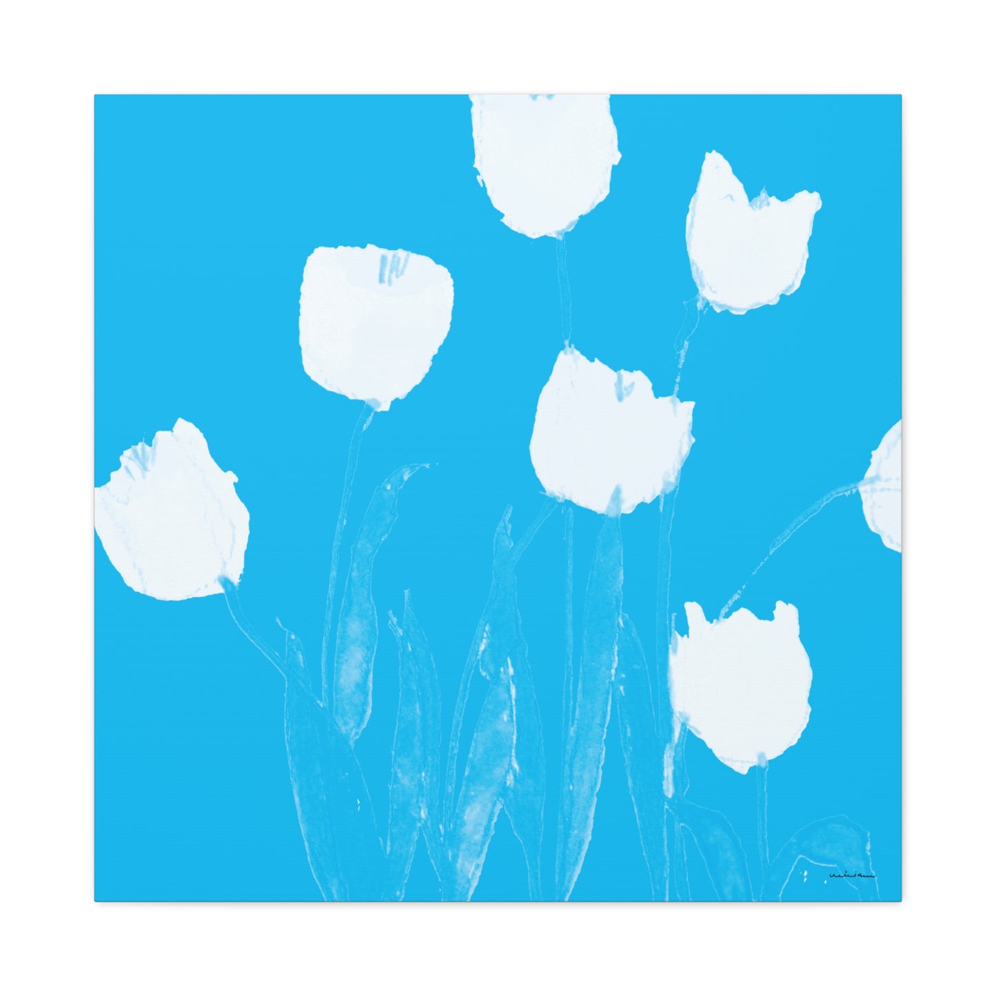 Miriam Rose "White Tulips" Fine Art Print