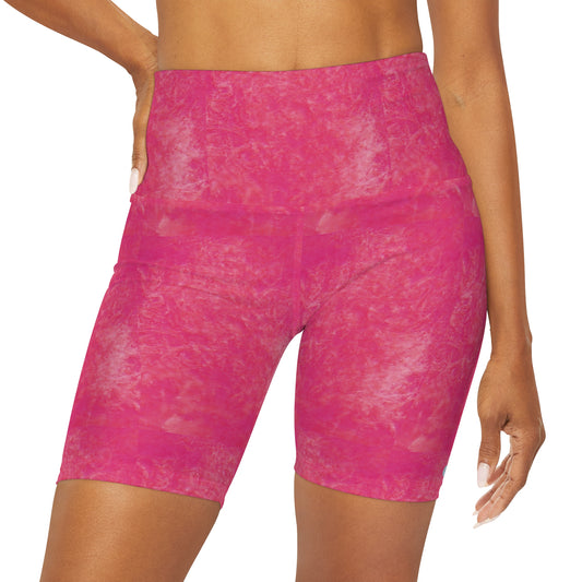 Miriam Rose High Waisted Yoga Shorts (#MRHWYS207RE5PK)