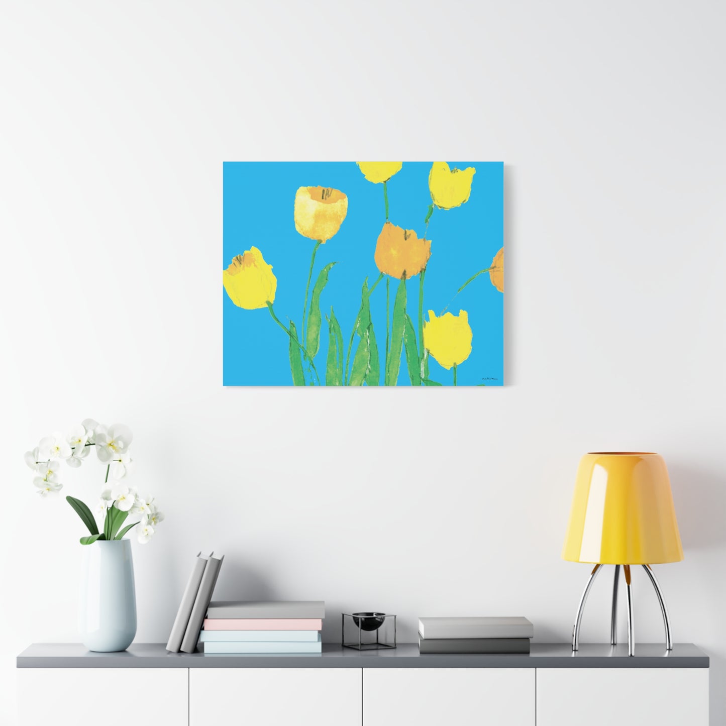 Miriam Rose "Golden Tulips" Fine Art Print