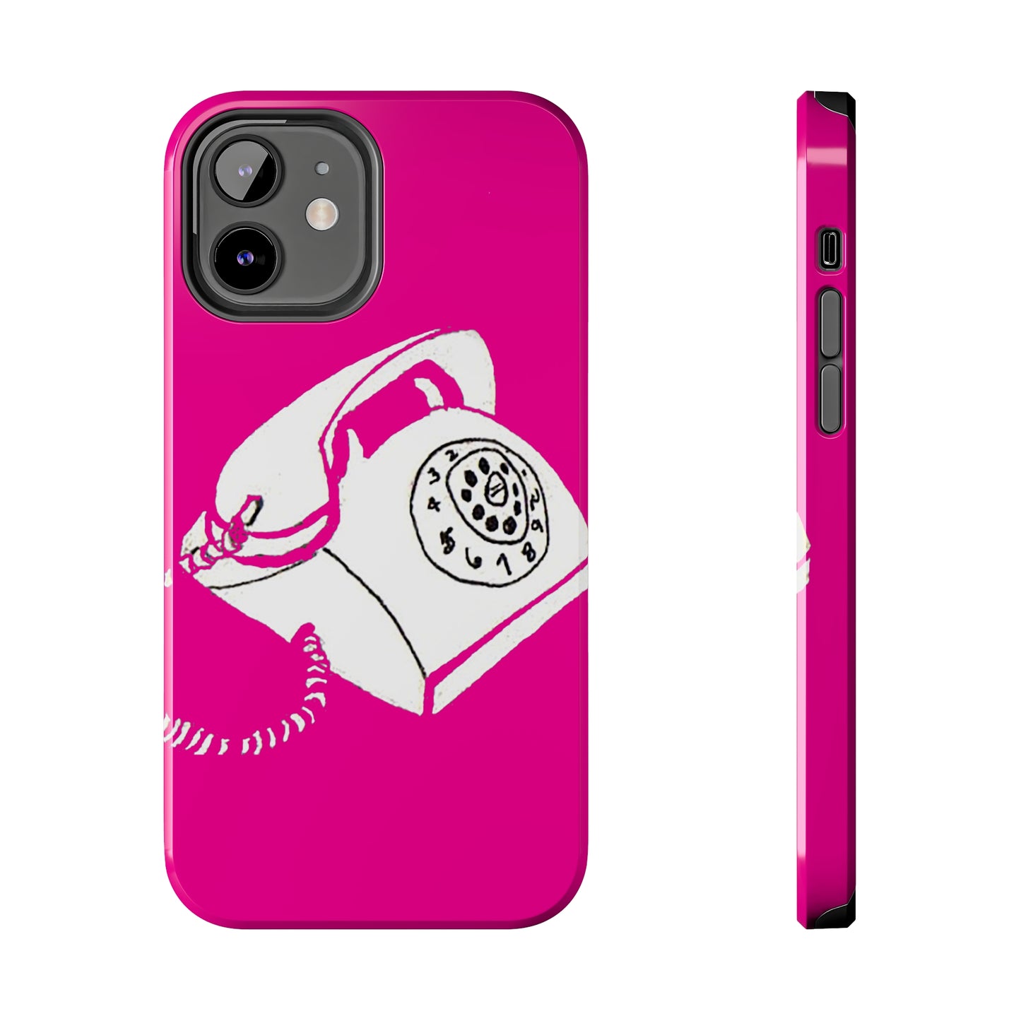 Miriam Rose "Pink Dial Nostalgial" Phone Case