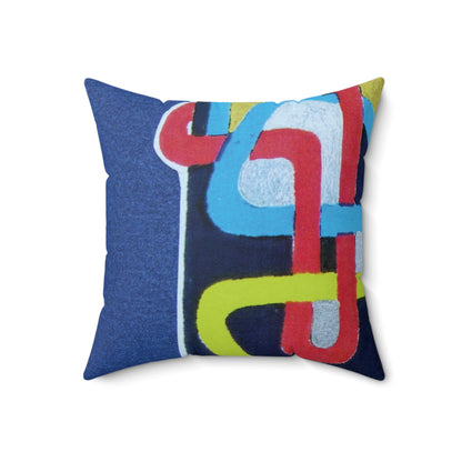 Miriam Rose "Loopy Loop" Indoor Accent Pillow