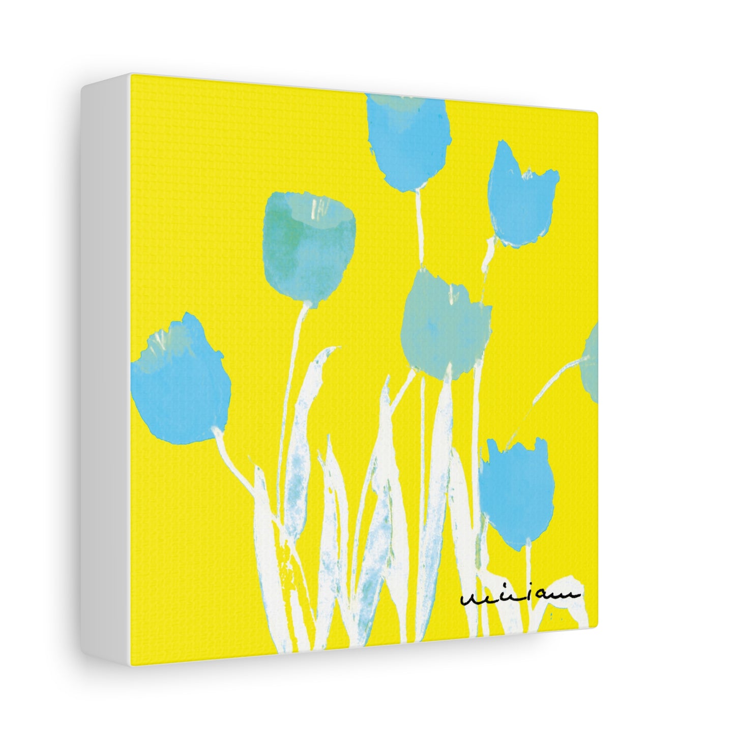 Miriam Rose "Turquoise Tulips" Fine Art Print