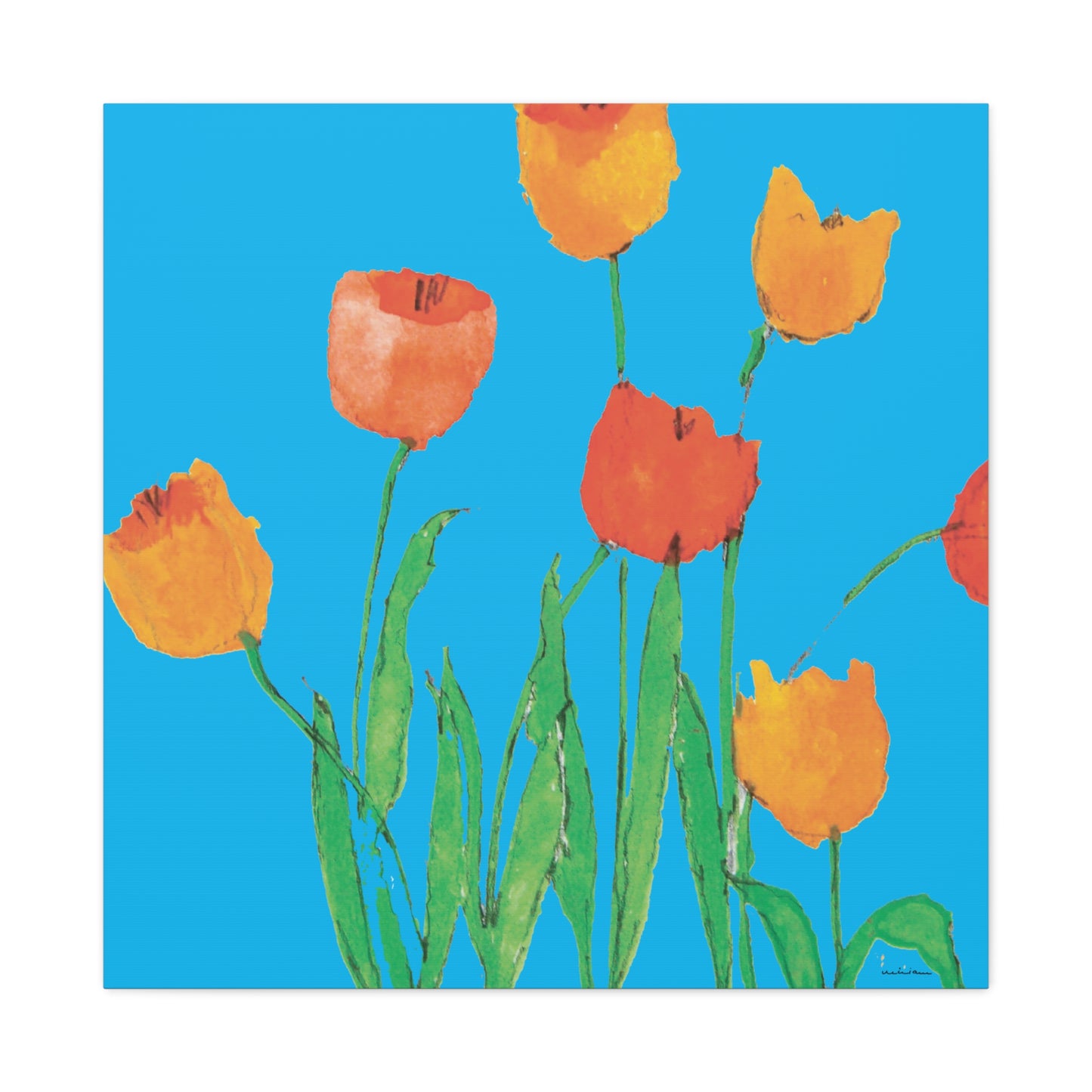 Miriam Rose "Amber Tulips" Fine Art Print