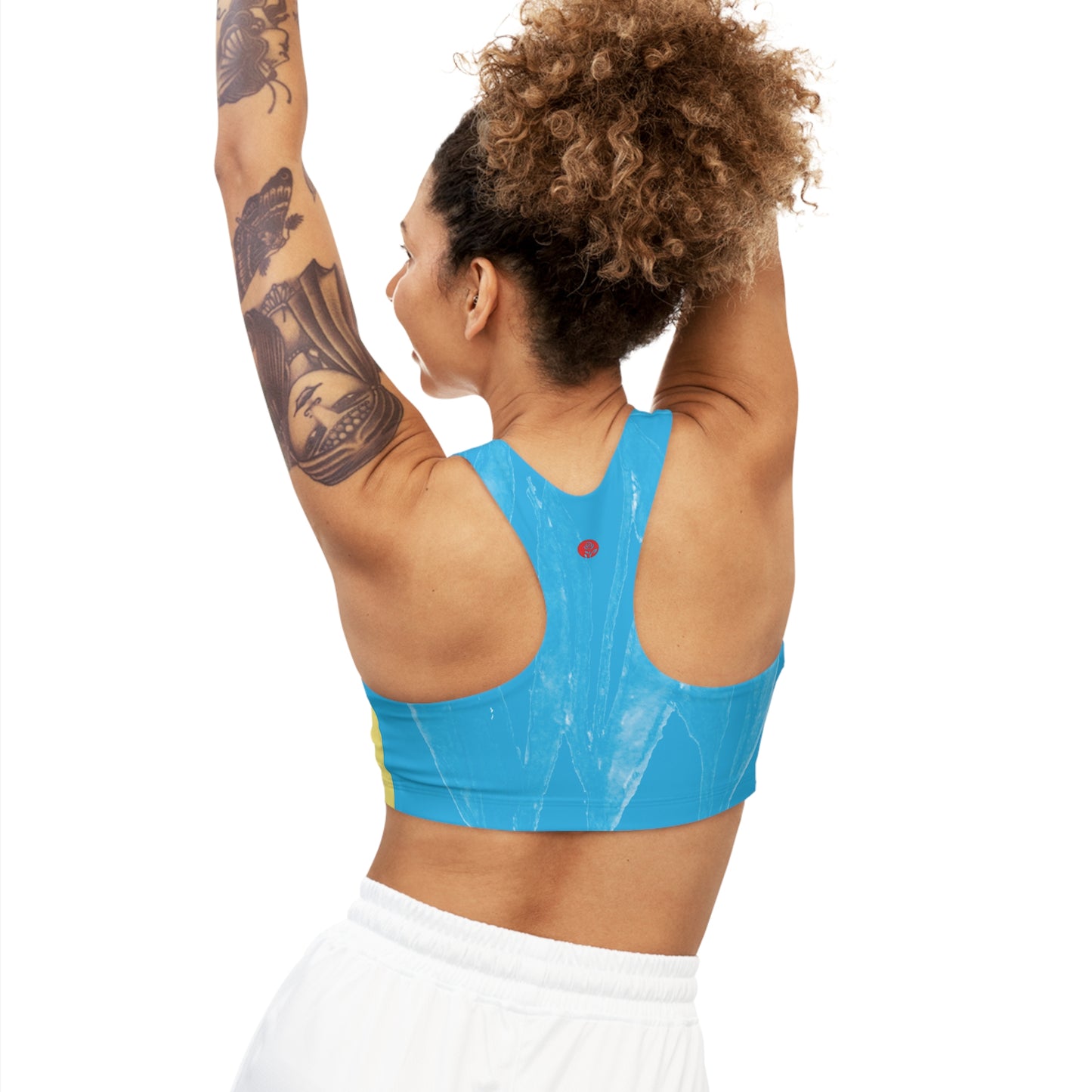 Miriam Rose Seamless Sports Bra (#MRSSB062BL)