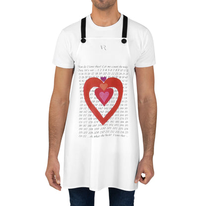 Miriam Rose "How Do I Love Thee?" Apron