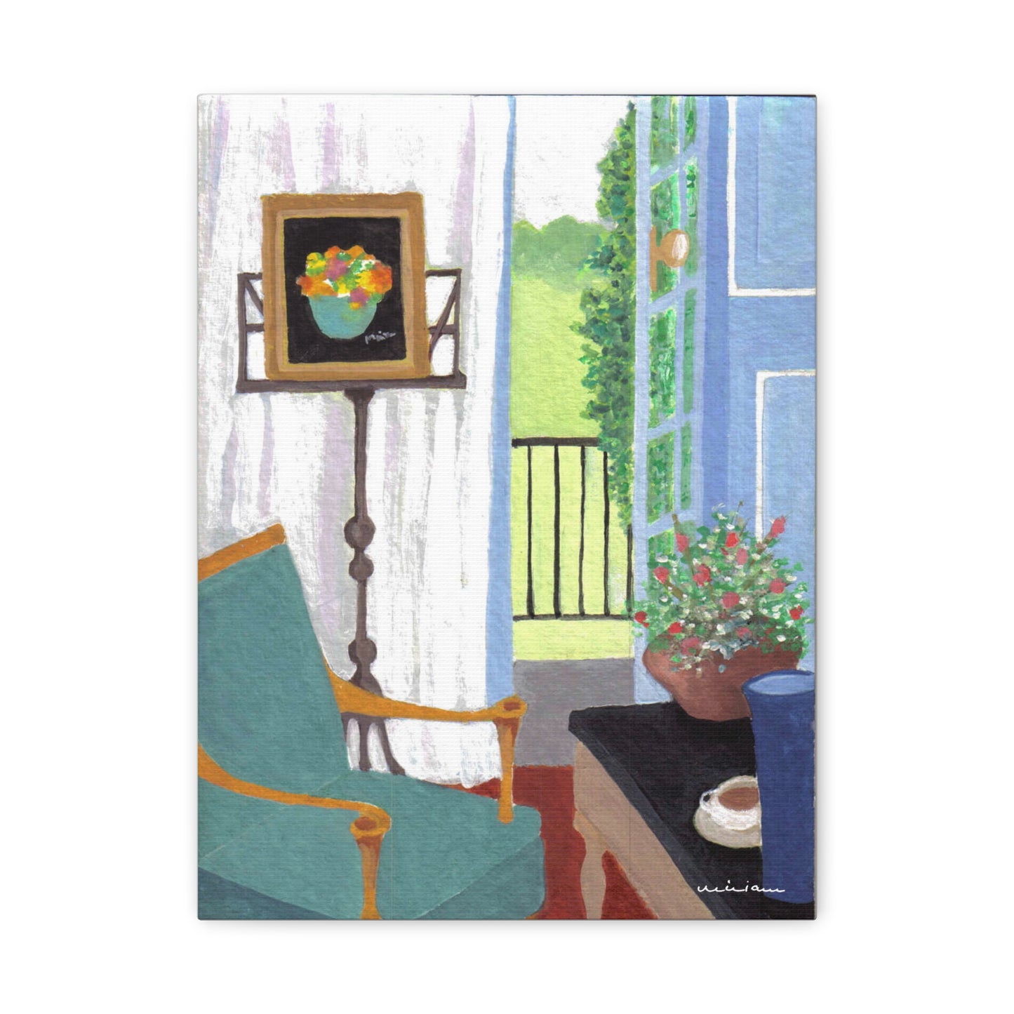 Miriam Rose "Room in Provence" Fine Art Print