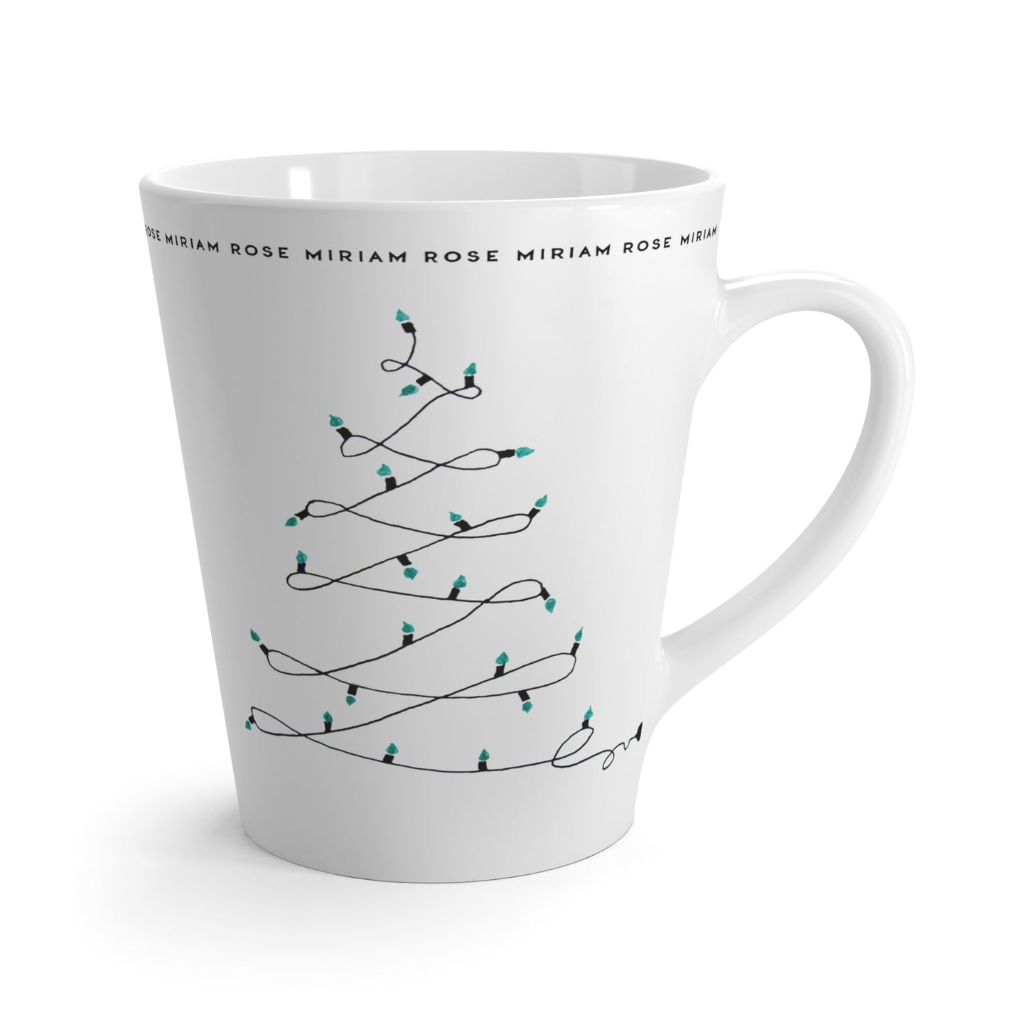 Miriam Rose "Holiday Tree Lights" Mug