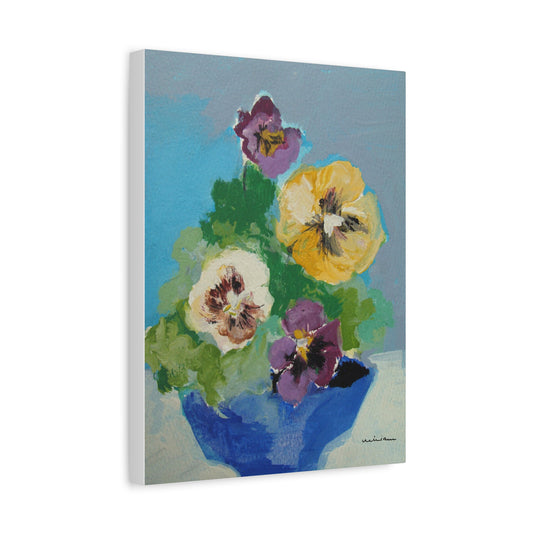 Miriam Rose "Pansies" Fine Art Print