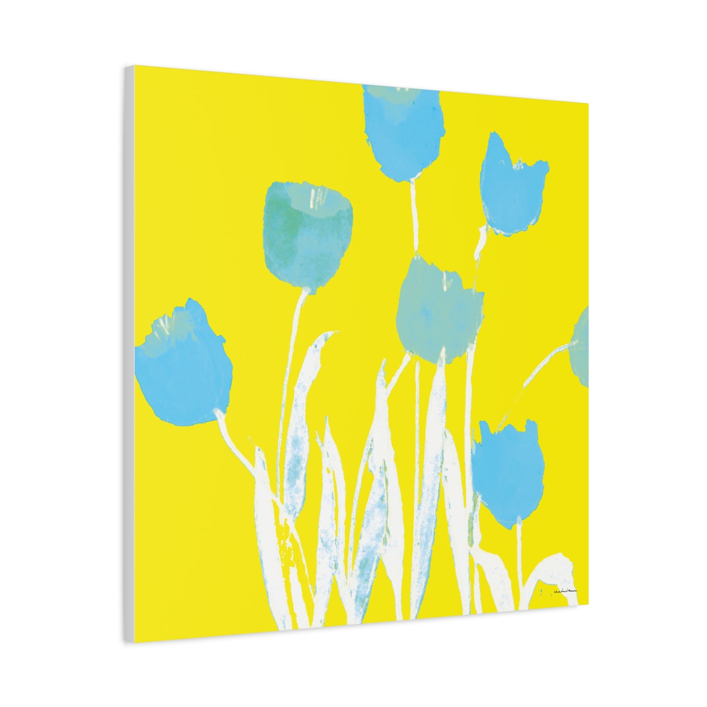 Miriam Rose "Turquoise Tulips" Fine Art Print