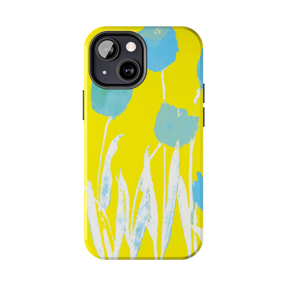 Miriam Rose "Turquoise Tulips" Phone Case