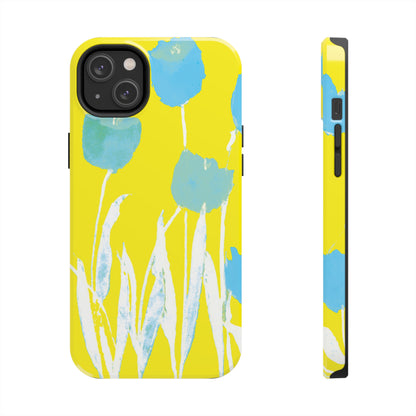 Miriam Rose "Turquoise Tulips" Phone Case