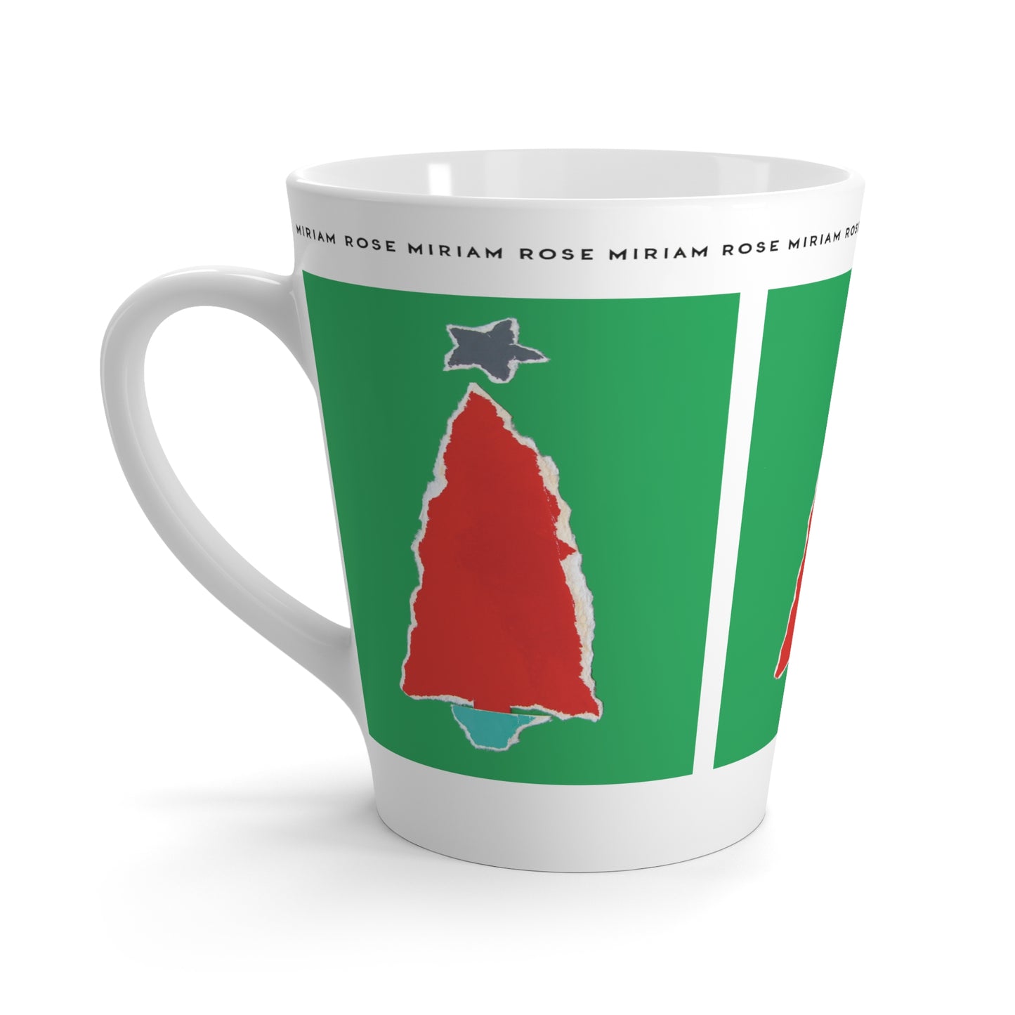 Miriam Rose "Abstract Xmas Tree" Mug (MRM077)