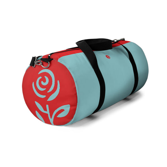 Miriam Rose "Signature" Duffle Bag (Cyan / Red)