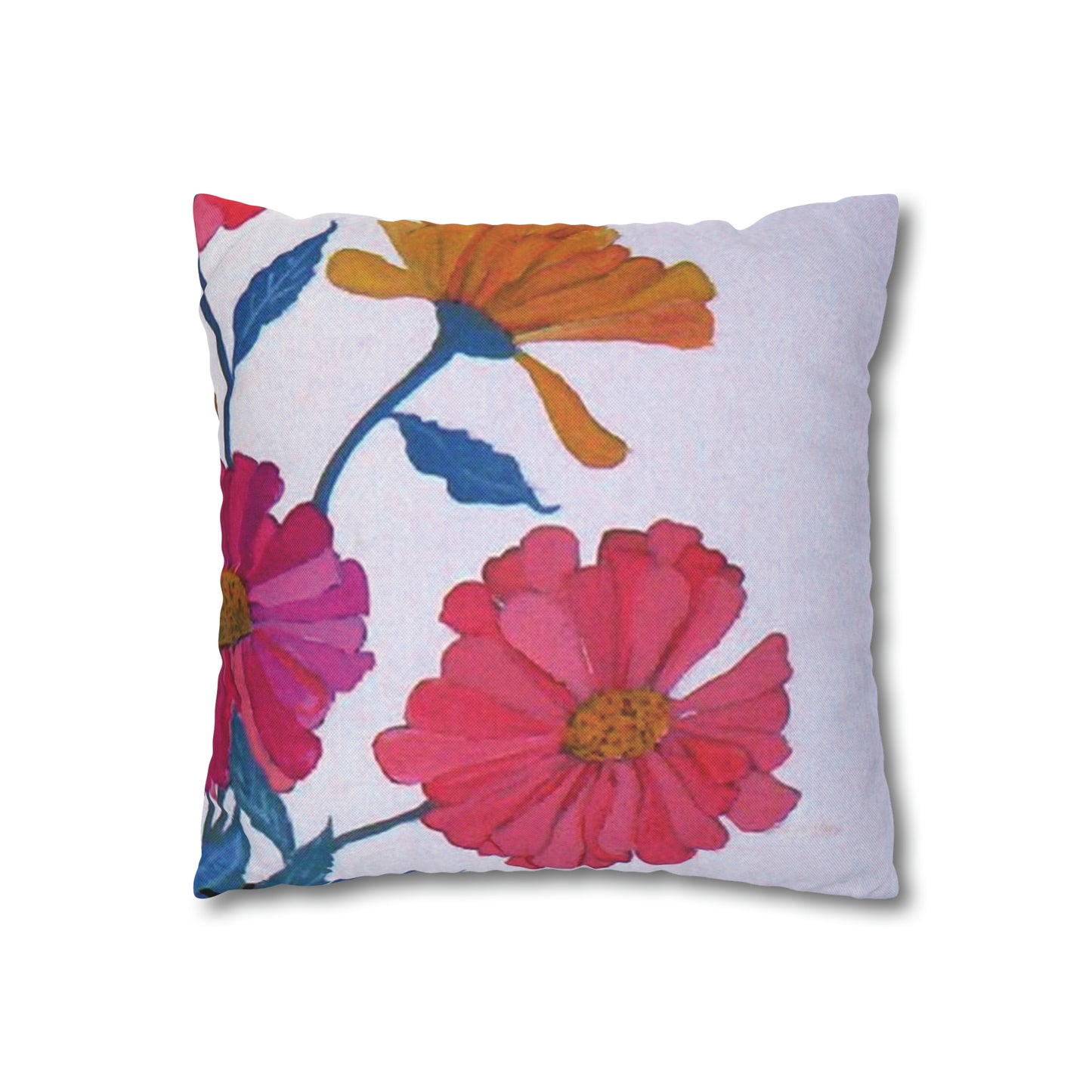 Miriam Rose "Wild Flowers" Indoor Accent Pillow Cover