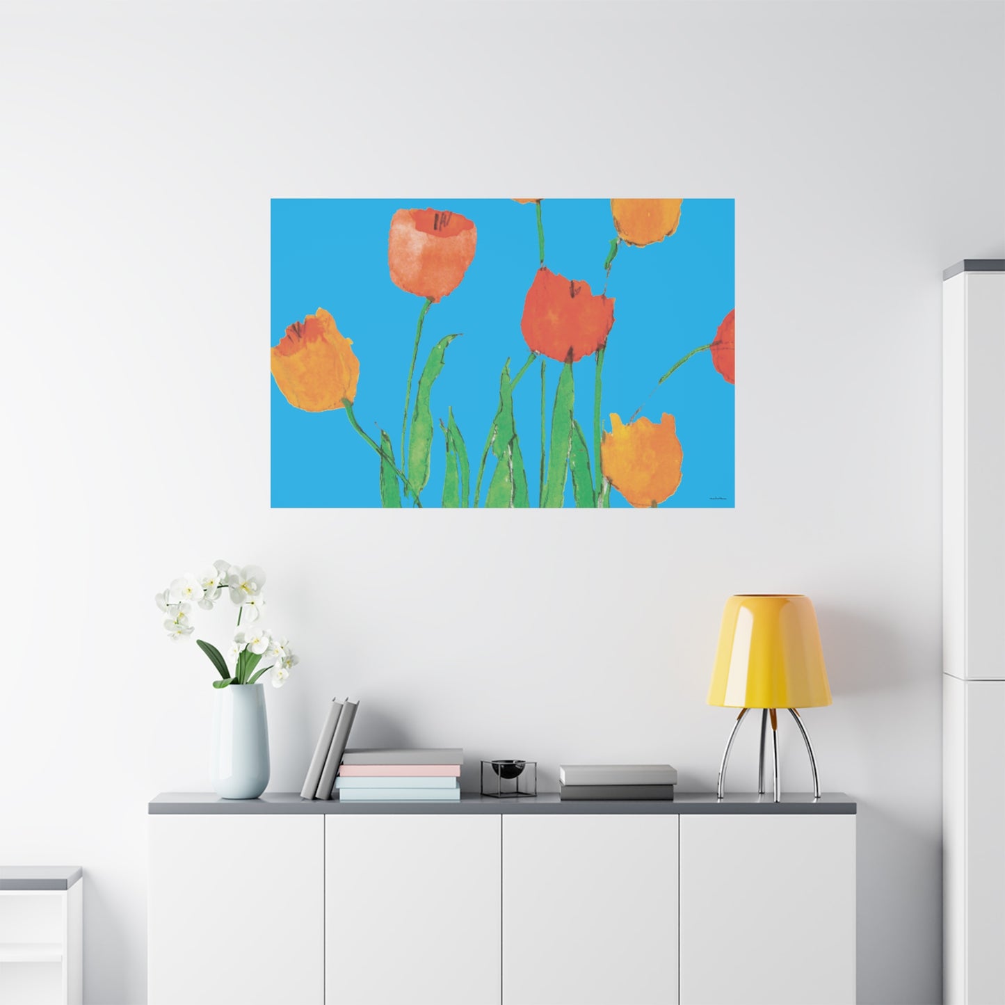 Miriam Rose "Amber Tulips" Fine Art Print