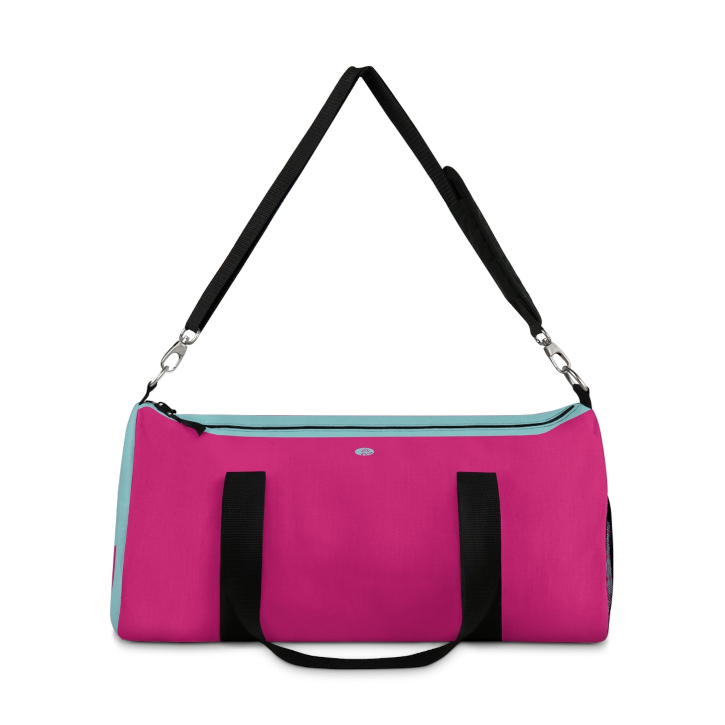 Miriam Rose "Signature" Duffle Bag (Fuchsia / Cyan)