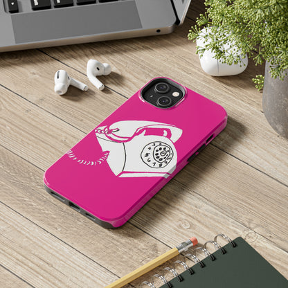 Miriam Rose "Pink Dial Nostalgial" Phone Case