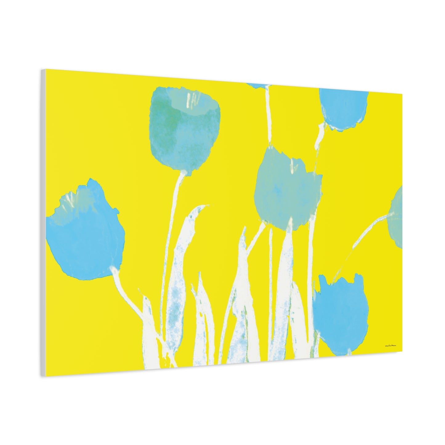 Miriam Rose "Turquoise Tulips" Fine Art Print