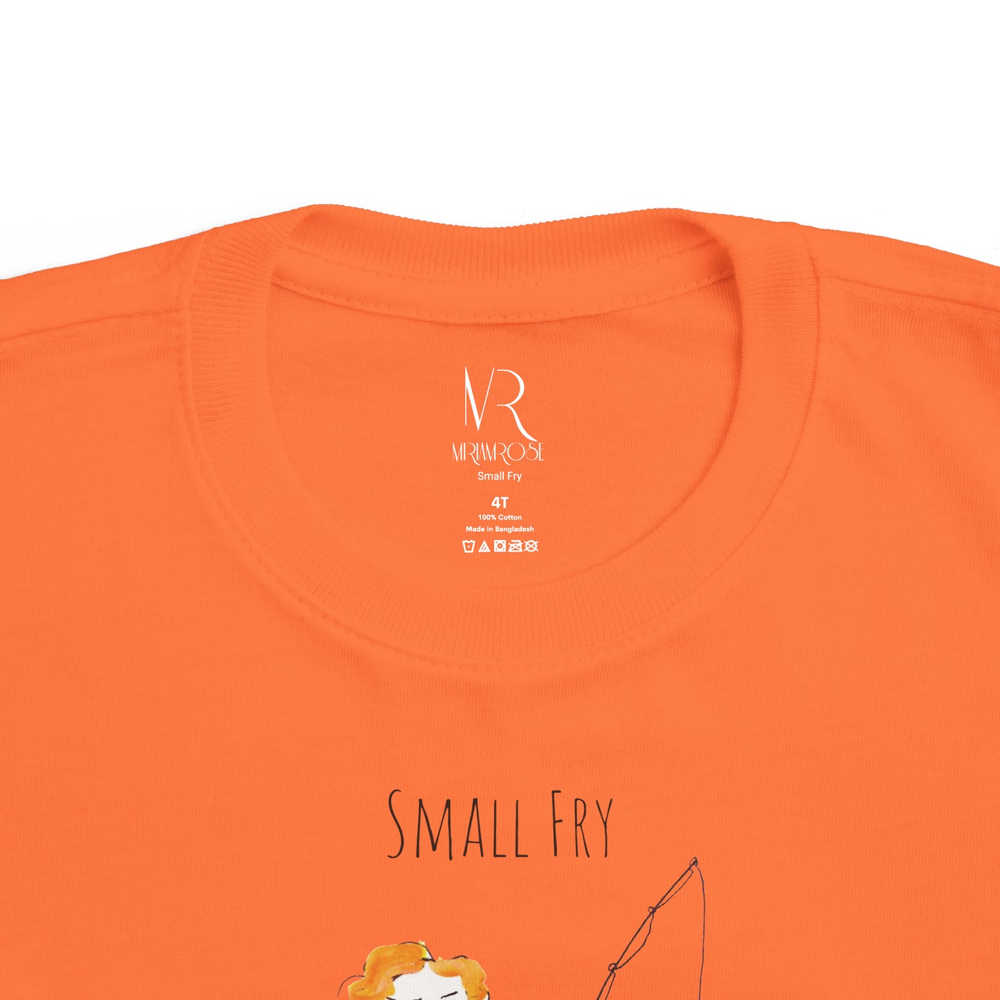 Miriam Rose Toddler "Small Fry" 100% Cotton Unisex T-Shirt (+8 colors)