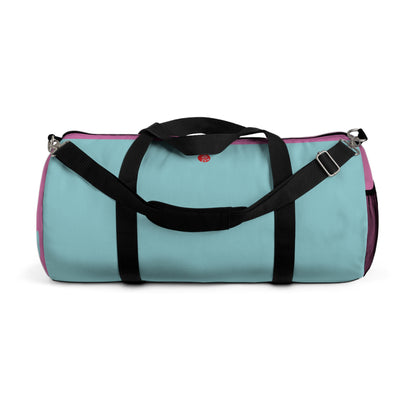 Miriam Rose "Signature" Duffle Bag (Cyan / Pink)