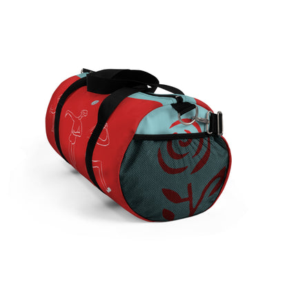 Miriam Rose "Interpretive Dance" WKNDR Duffle Bag (Red / Cyan)