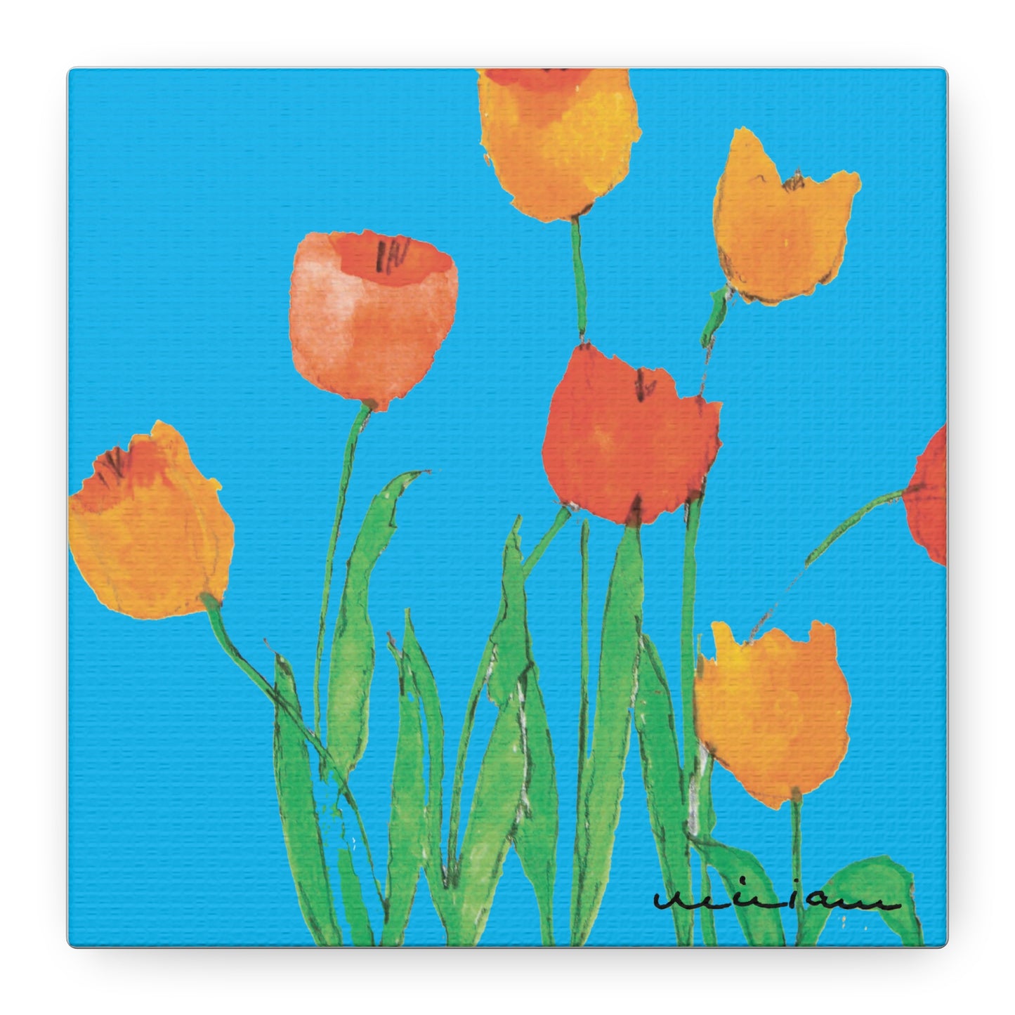 Miriam Rose "Amber Tulips" Fine Art Print