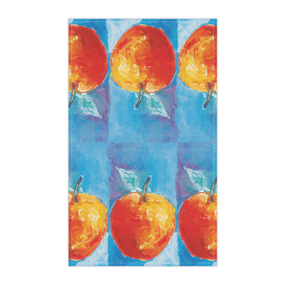 Miriam Rose "The Big Apple" Cotton Twill Kitchen Towel