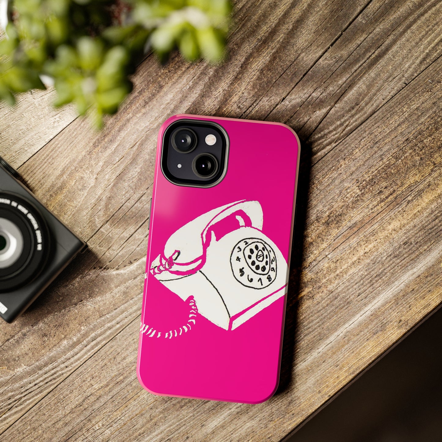 Miriam Rose "Pink Dial Nostalgial" Phone Case