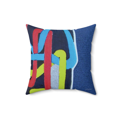 Miriam Rose "Loopy Loop" Indoor Accent Pillow