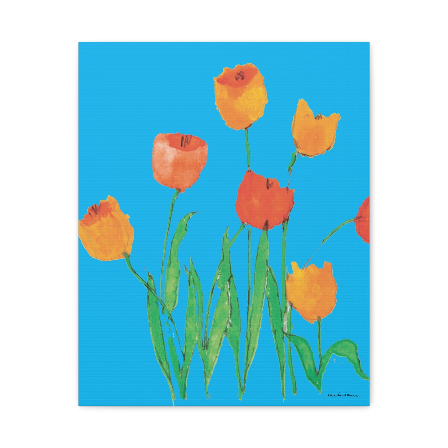 Miriam Rose "Amber Tulips" Fine Art Print