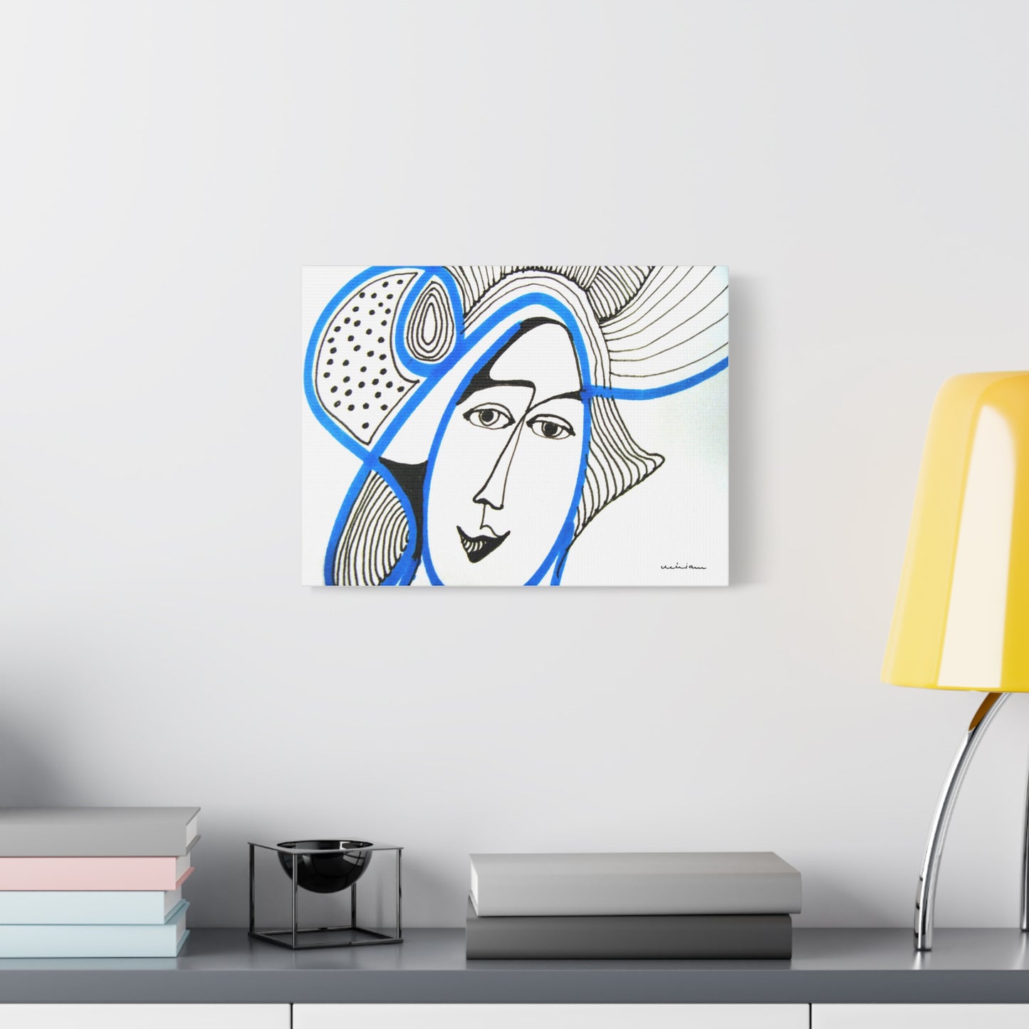 Miriam Rose "Wavy Woman" Fine Art Print