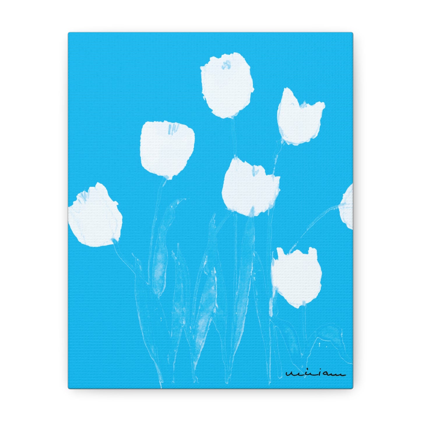 Miriam Rose "White Tulips" Fine Art Print