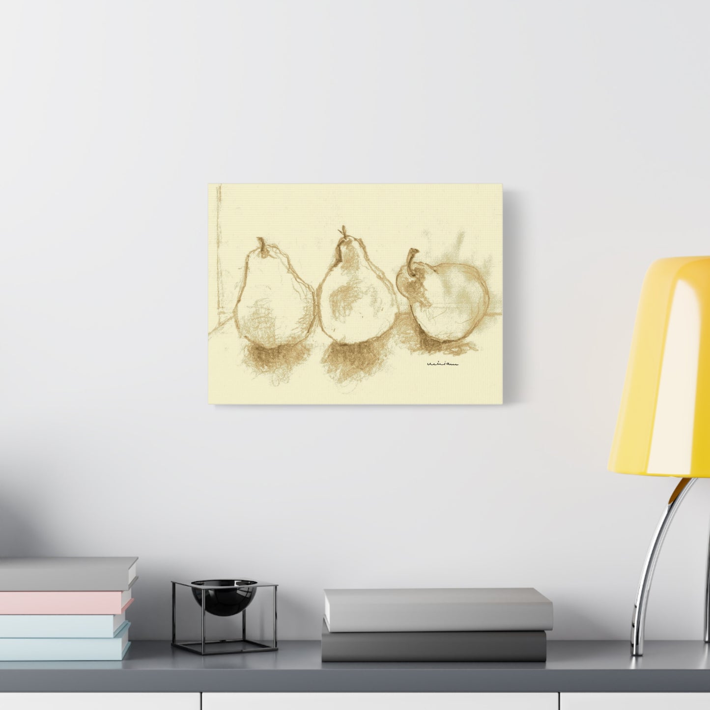 Miriam Rose "A Pear Plus One" Fine Art Print