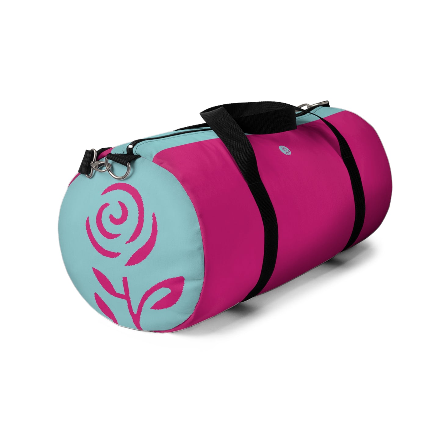 Miriam Rose "Signature" Duffle Bag (Fuchsia / Cyan)