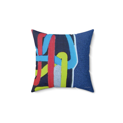 Miriam Rose "Loopy Loop" Indoor Accent Pillow