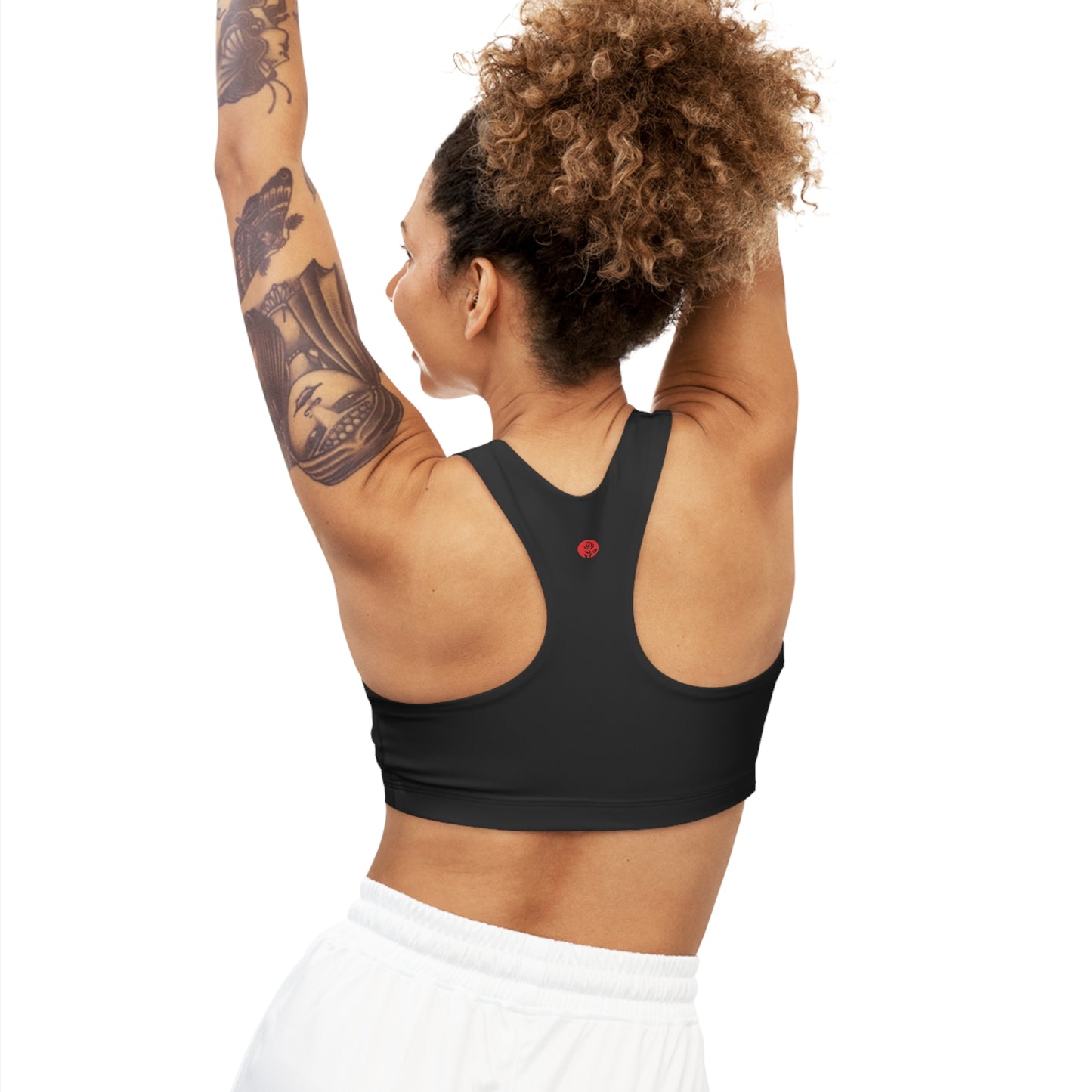 Miriam Rose Seamless Sports Bra (#MRSSBBLK)