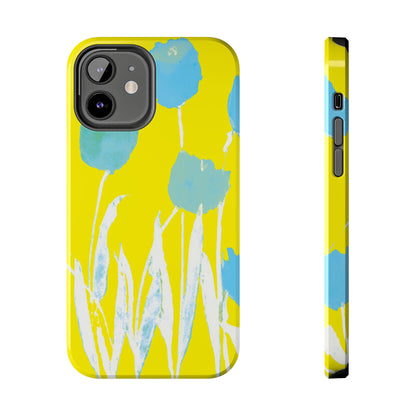 Miriam Rose "Turquoise Tulips" Phone Case