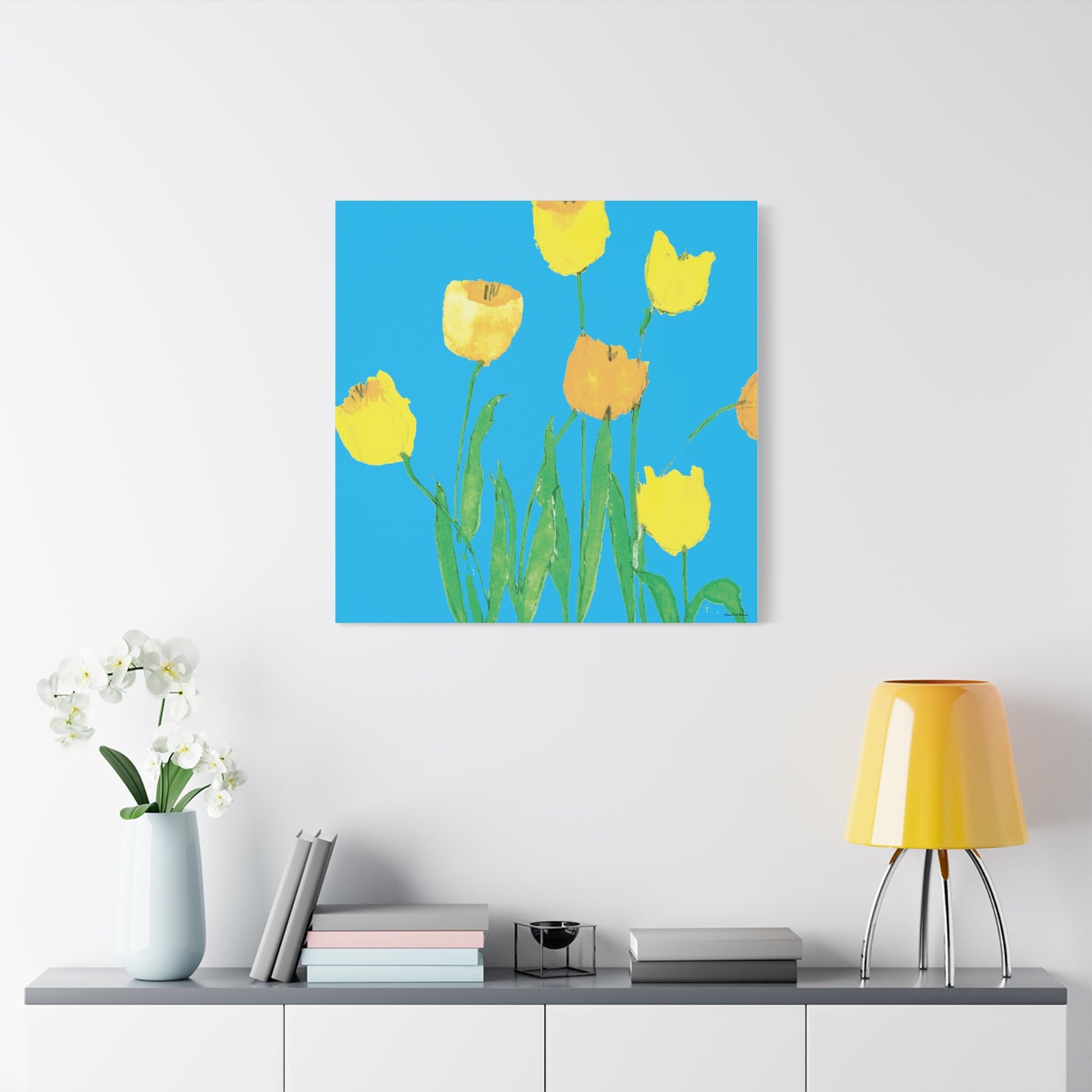 Miriam Rose "Golden Tulips" Fine Art Print