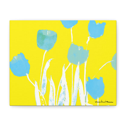 Miriam Rose "Turquoise Tulips" Fine Art Print